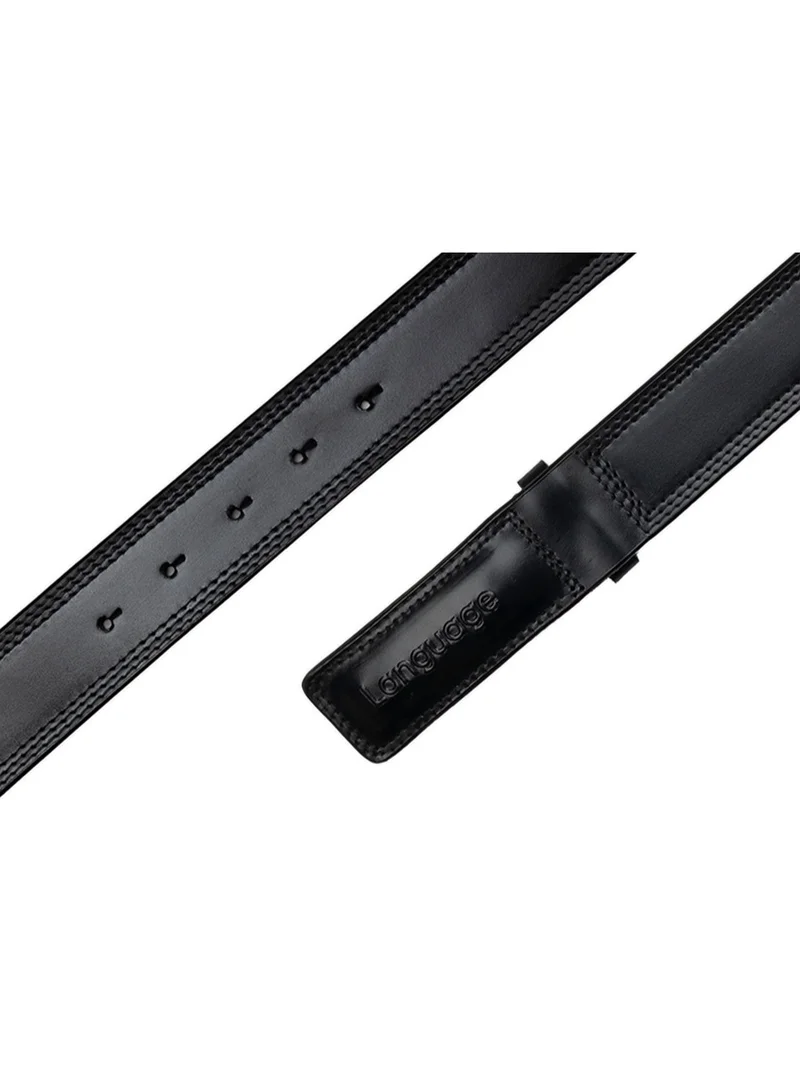 Language Black Men's Malin Belt for Men | Best Price UAE